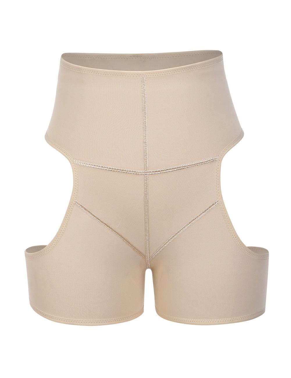 Shapeware - High Rise Bottom Enhancing Panties (Nude Color)