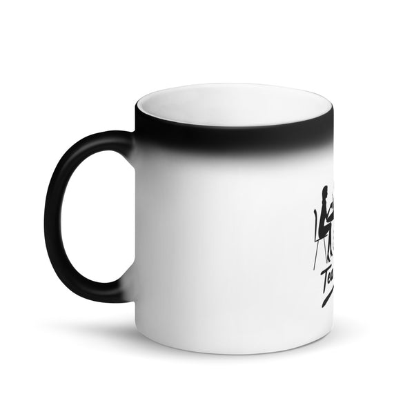 Tea Mug - Matte Black Magic Mug
